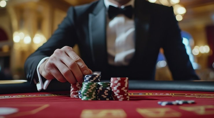 Baccarat dengan opsi taruhan multi-bet di mekar55